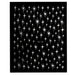 Silver star nail art stickers — SU-33 sheet for manicures – NSI Australia