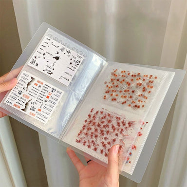 Nail Success Australia 40 pocket nail sticker storage case for organising nail art decals