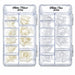 Natural-coloured and clear stiletto nail tips in transparent storage trays, each containing 300 tips in assorted sizes.
