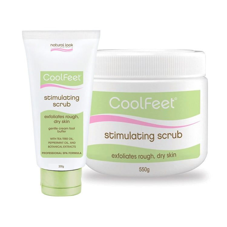 Stimulating Scrub ~ Cool Feet ~ Natural Look - NSI Australia