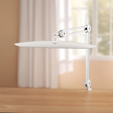 Nail Success Australia StudioFlex nail desk lamp — daylight LED panel with adjustable arm and clamp mount for manicures