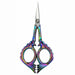Rainbow stylish bird nail scissors with ornate bird-inspired handles and sharp blades, NSI Australia