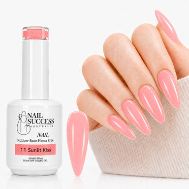 Sunlit Kiss Rubber Base Gel - HEMA Free