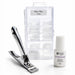 Classic Clear 100ct square nail tips tipping pack with tip cutter and 7g Polybond brush-on nail glue for professional salon extensions