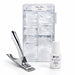 Classic Clear 300ct square nail tips tipping pack with tip cutter and 7g Polybond brush-on nail glue for professional salon extensions