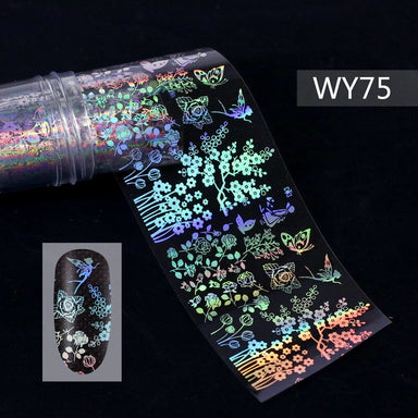 Transfer Foil Roll - WY Holographic Laser SeriesWY75