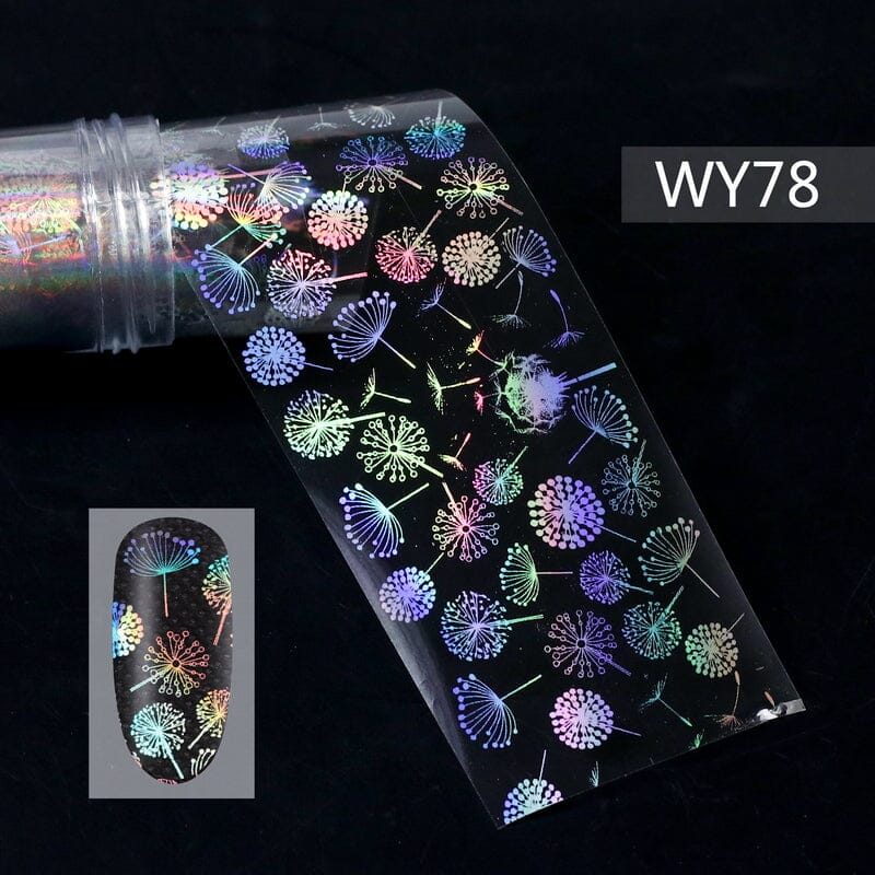 Transfer Foil Roll - WY Holographic Laser SeriesWY78