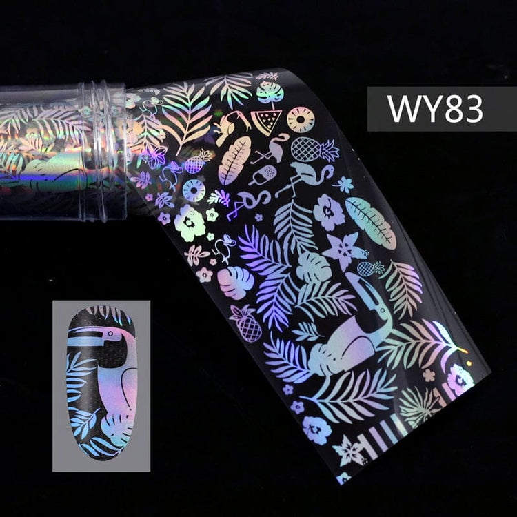 Transfer Foil Roll - WY Holographic Laser SeriesWY83