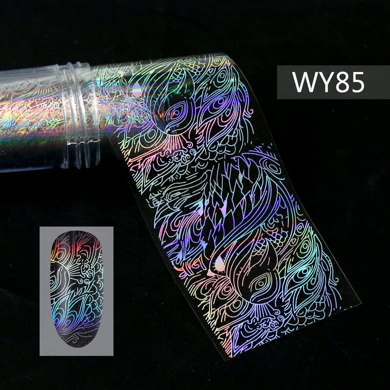 Transfer Foil Roll - WY Holographic Laser SeriesWY85