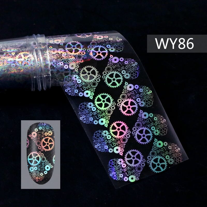 Transfer Foil Roll - WY Holographic Laser SeriesWY86