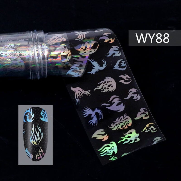 Transfer Foil Roll - WY Holographic Laser SeriesWY88