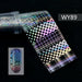 Transfer Foil Roll - WY Holographic Laser SeriesWY89