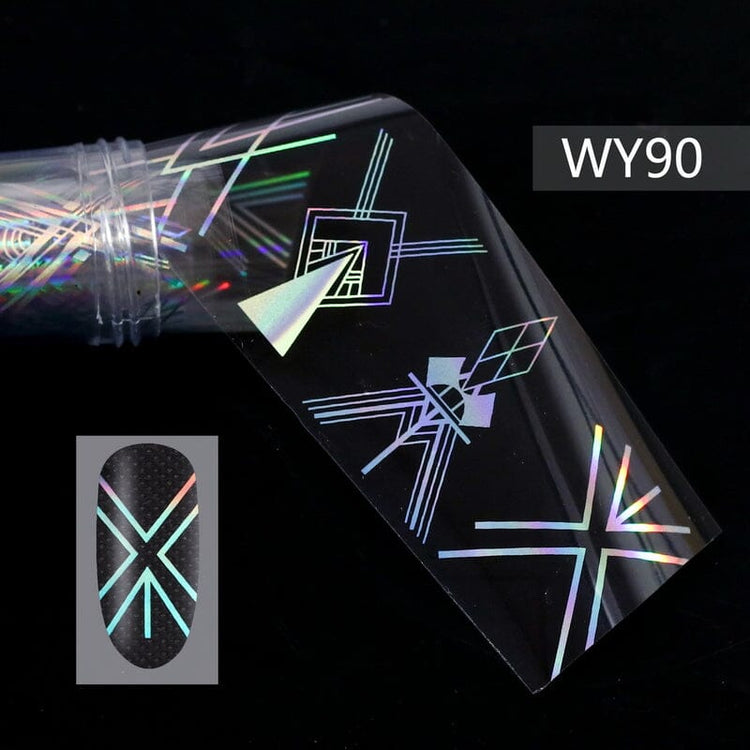 Transfer Foil Roll - WY Holographic Laser SeriesWY90