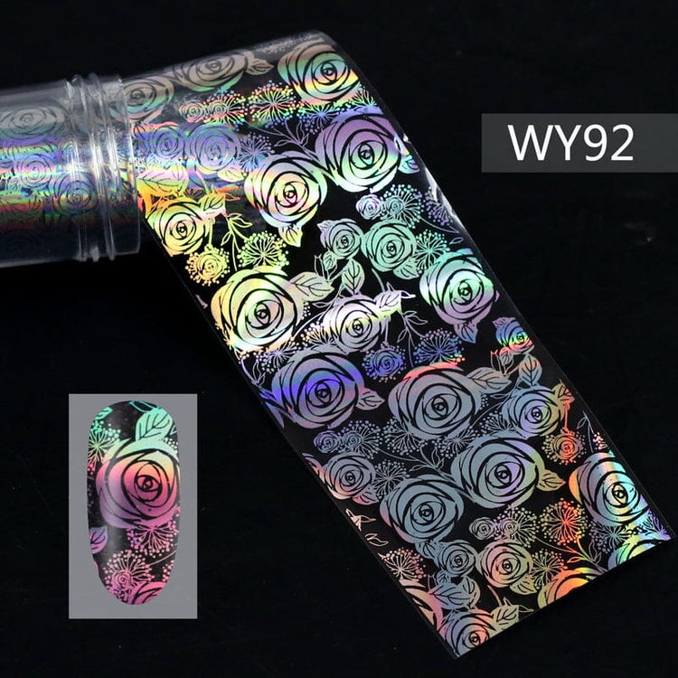 Transfer Foil Roll - WY Holographic Laser SeriesWY92