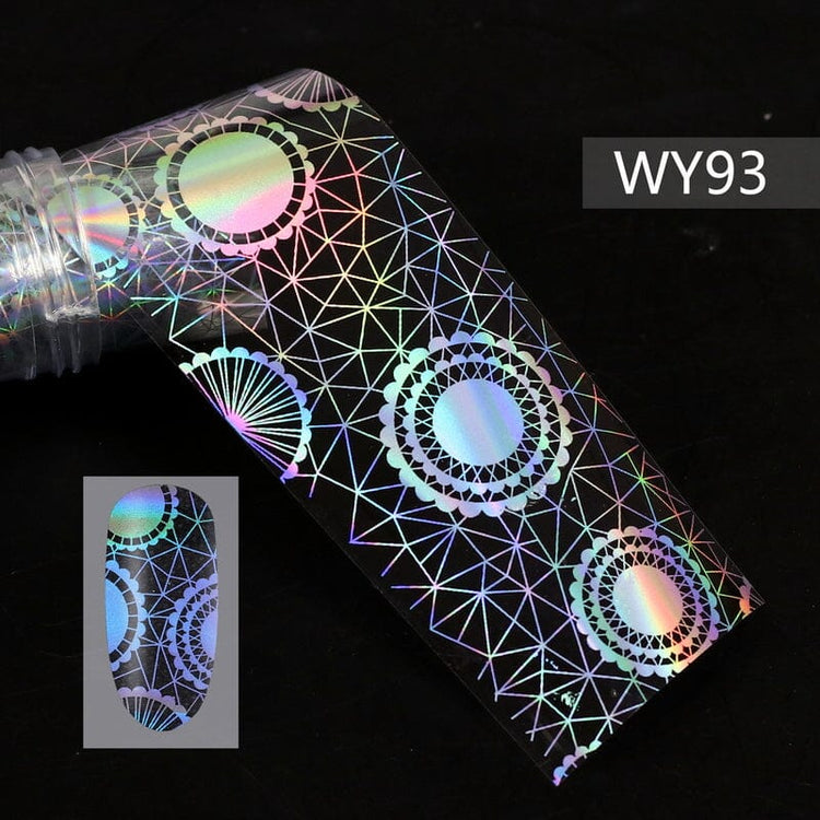 Transfer Foil Roll - WY Holographic Laser SeriesWY93