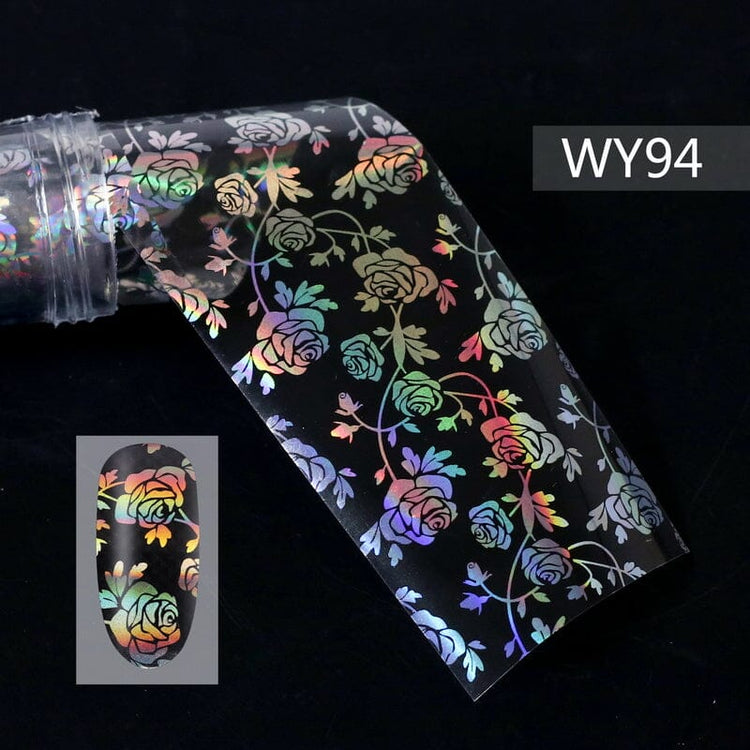 Transfer Foil Roll - WY Holographic Laser SeriesWY94