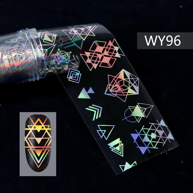 Transfer Foil Roll - WY Holographic Laser SeriesWY96