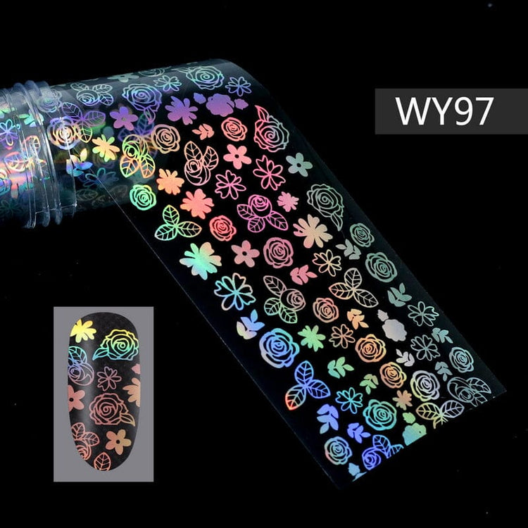 Transfer Foil Roll - WY Holographic Laser SeriesWY97