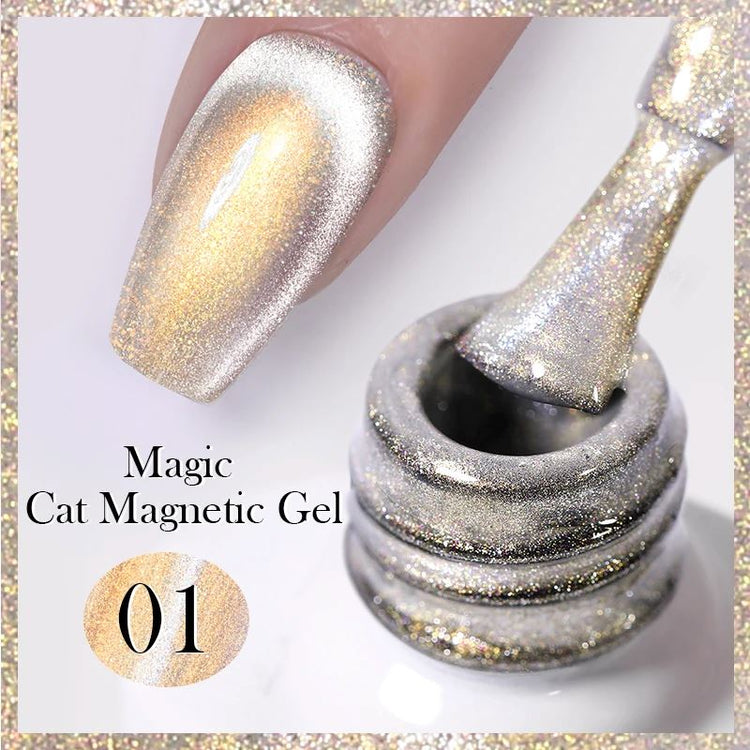 Transparent Aurora Cat Eye Magnetic Gel Born Pretty01
