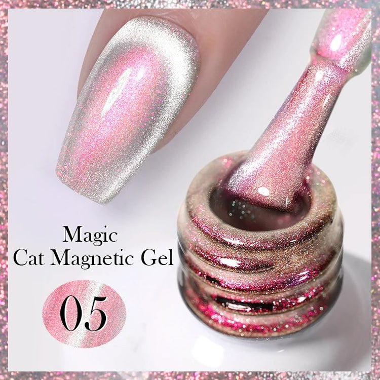 Transparent Aurora Cat Eye Magnetic Gel Born Pretty05