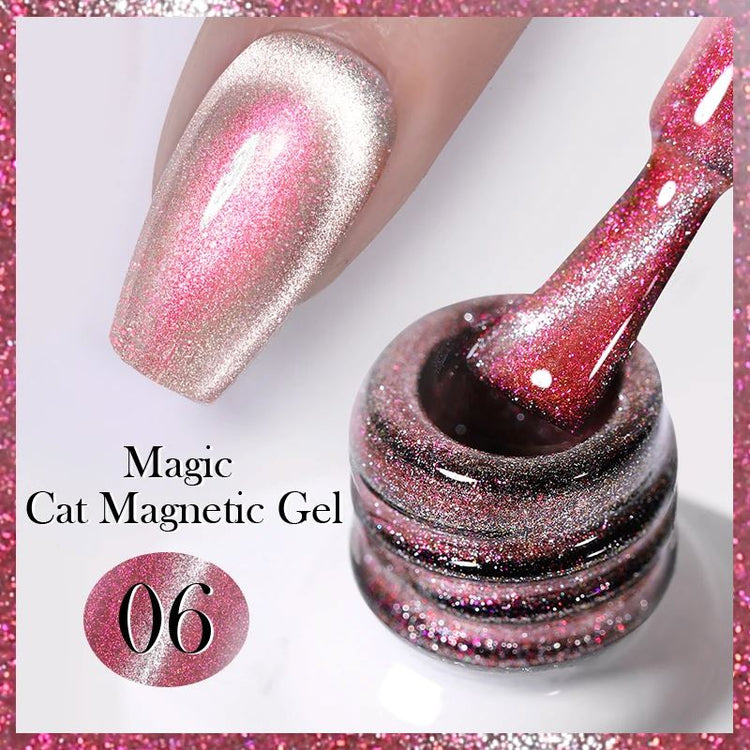 Transparent Aurora Cat Eye Magnetic Gel Born Pretty06