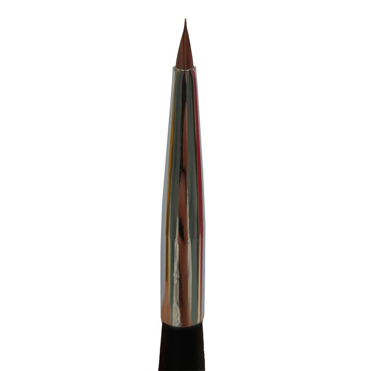 NSI Australia Triangle Nail Art Brush — precision detail brush with pointed tip and metallic triangular handle