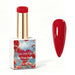 Nail Success Australia True Love red gel polish bottle with glossy red nail colour swatch