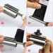 How to use metal tube roller squeezer to extract polygel from nail gel tube (4-step)