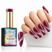 Violet Voltage HEMA- and TPO-free Diamond Cat Eye Gel Polish with matching magnetic manicure and nail swatch – Nail Success Australia