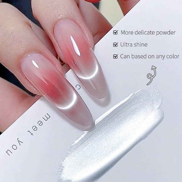 White Cat Eye Magnetic Gel Ultra Shine Born Pretty