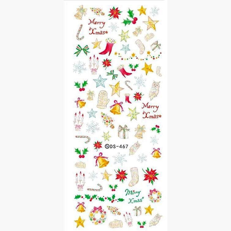 XMAS Nail Stickers - NSI Australia