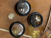 Black Small Jars with Clear Window Lid - Pack 2pcs - NSI Australia