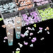 3D Hearts and Pearls Nail Art Decoration Tray 6 Colours - NSI Australia