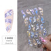 3D Multicolour Ribbon Nail Art Stickers - NSI Australia