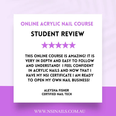Acrylic Nail Course & Tech Certificate Online - NSI Australia