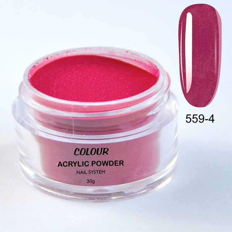 Acrylic Nail Powder Colours 30g - NSI Australia