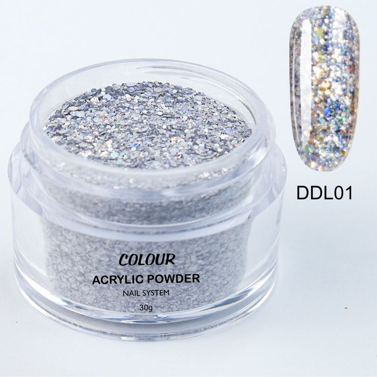 Acrylic Nail Powder Colours 30g - NSI Australia