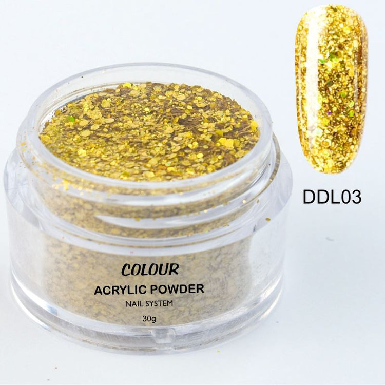 Acrylic Nail Powder Colours 30g - NSI Australia