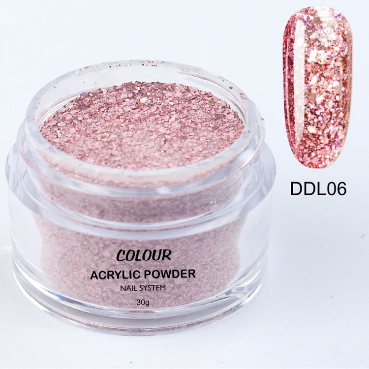 Acrylic Nail Powder Colours 30g - NSI Australia