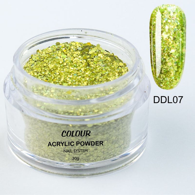 Acrylic Nail Powder Colours 30g - NSI Australia