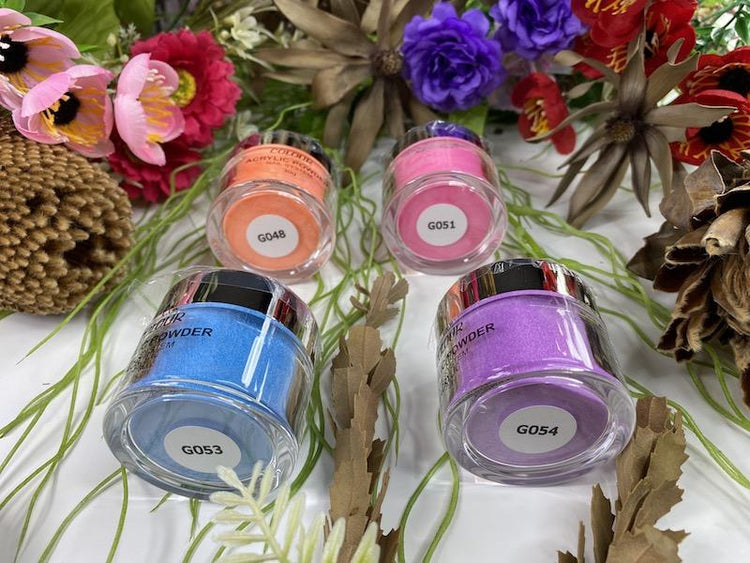 Acrylic Nail Powders ~ Candy Collection - NSI Australia