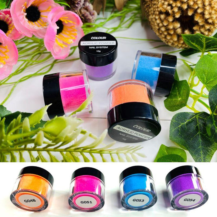 Acrylic Nail Powders ~ Candy Collection - NSI Australia