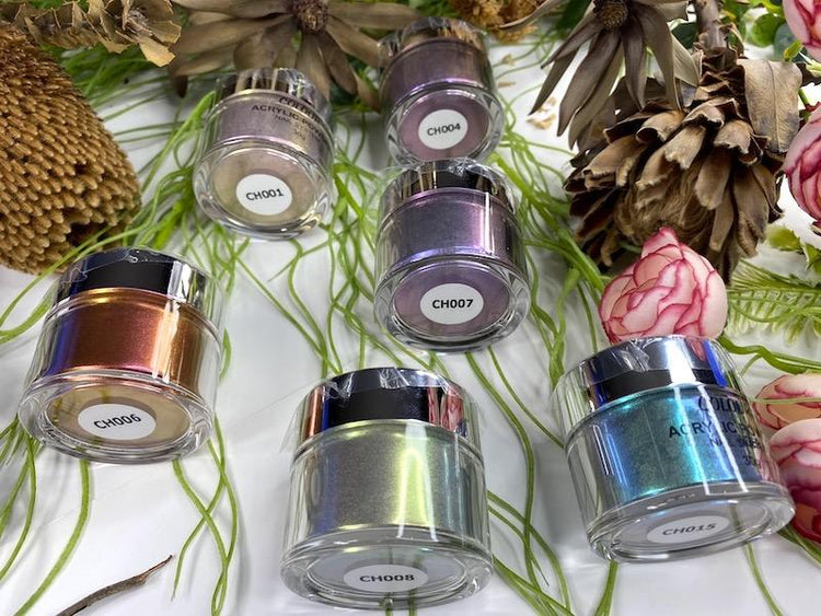 Acrylic Nail Powders ~ Chameleon Collection - NSI Australia