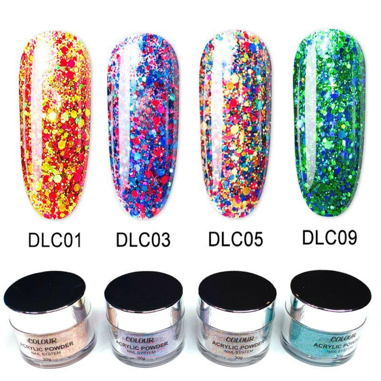 Acrylic Nail Powders ~ Galaxy Colours - NSI Australia