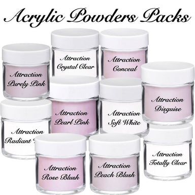 Acrylic Powders 10g Jar Packs - NSI Australia