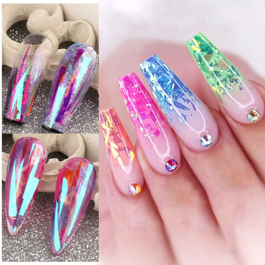Angel Paper Nail Art Holographic Foil Sheets — NSI Australia