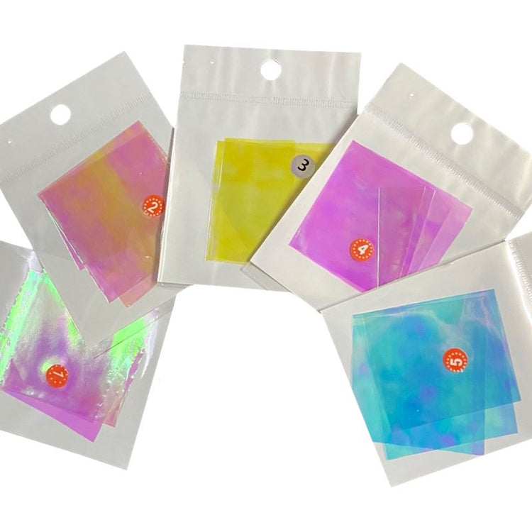 Angel Paper Nail Art Holographic Foil Sheets - NSI Australia