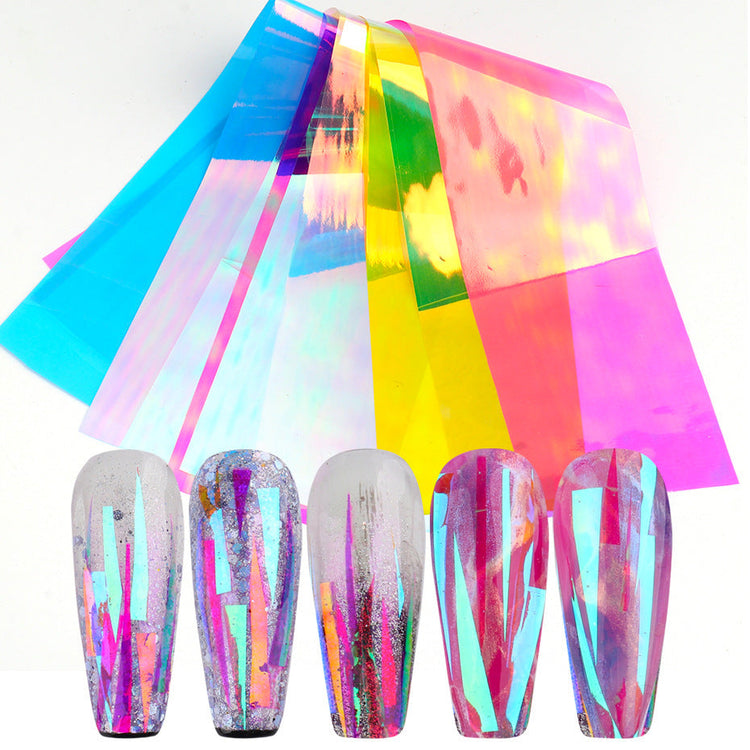 Angel Paper Nail Art Holographic Foil Sheets - NSI Australia