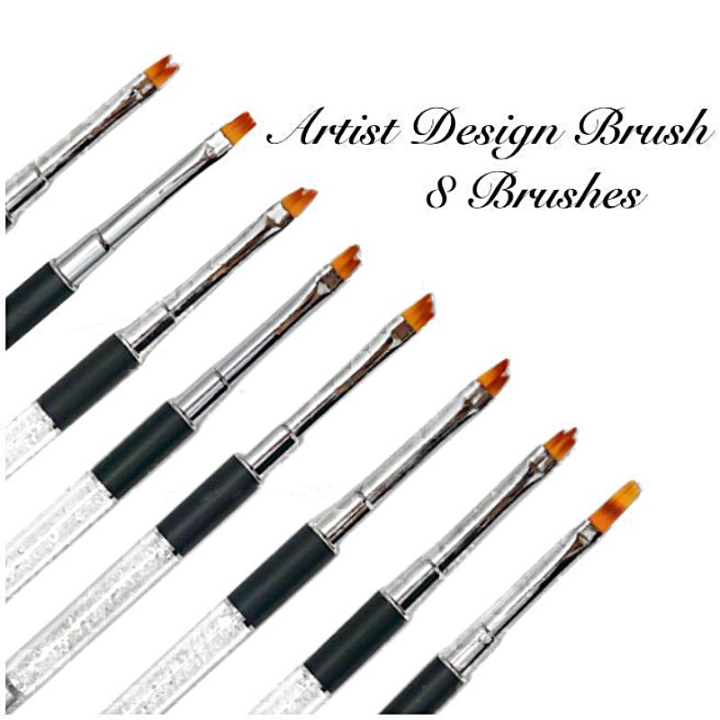 Artist Design Brush Kit (8 Brushes) - NSI Australia