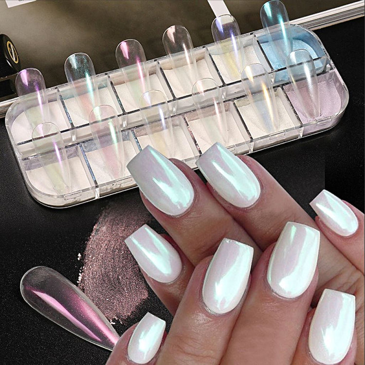 Aurora Ice Pearl Chrome Pigment Powders Tray - NSI Australia